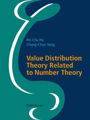 cover image of Value Distribution Theory Related to Number Theory